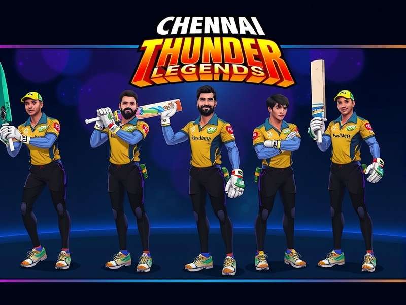 Chennai Thunder Legends Character Lineup